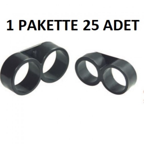 HD GURUP 16 mm. KURTAĞZI GÖZLÜK KÖR TAPA 25 ADET